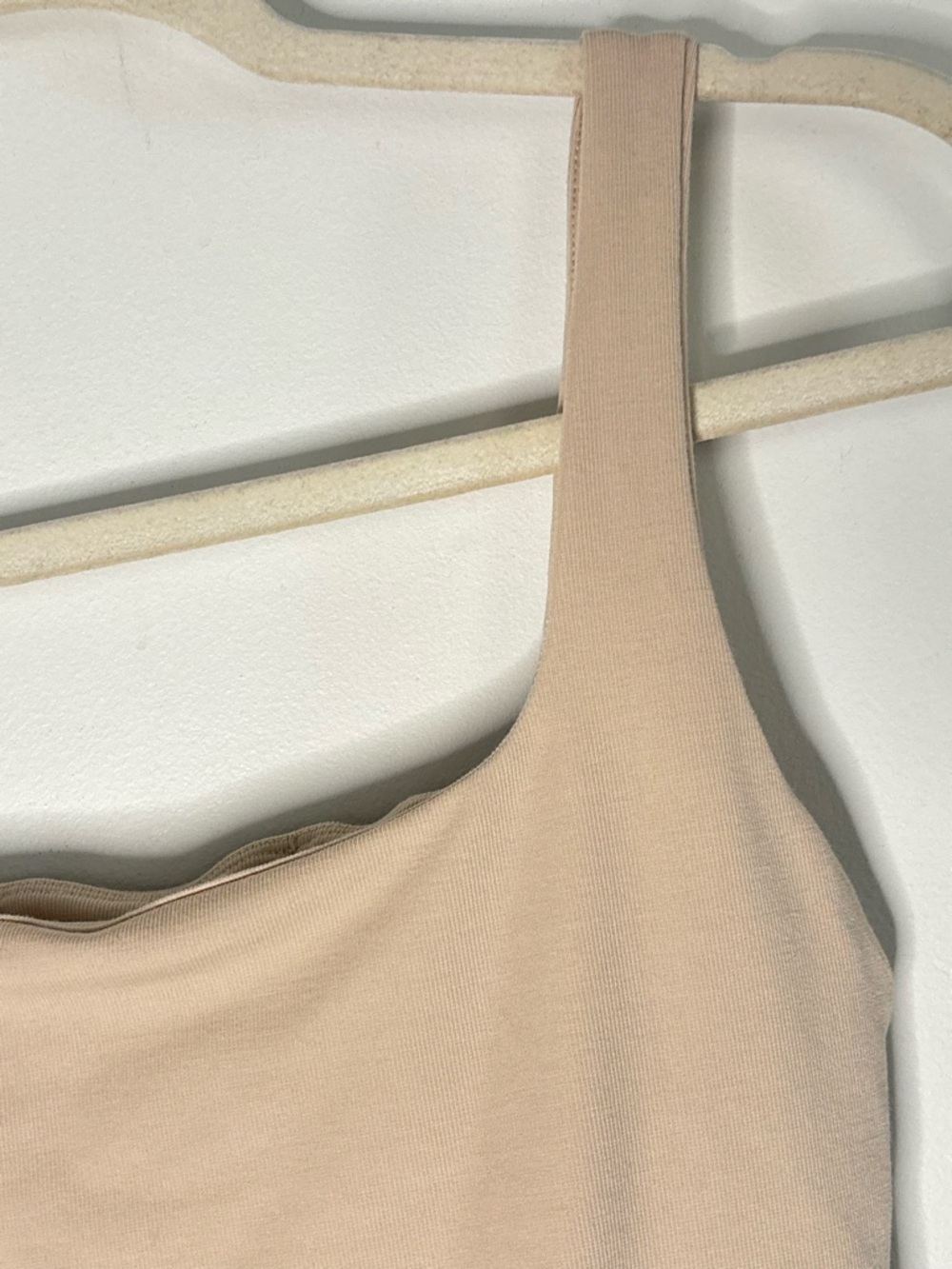 OGL Beige Corset-Style Crop Top - Picture 12 of 14